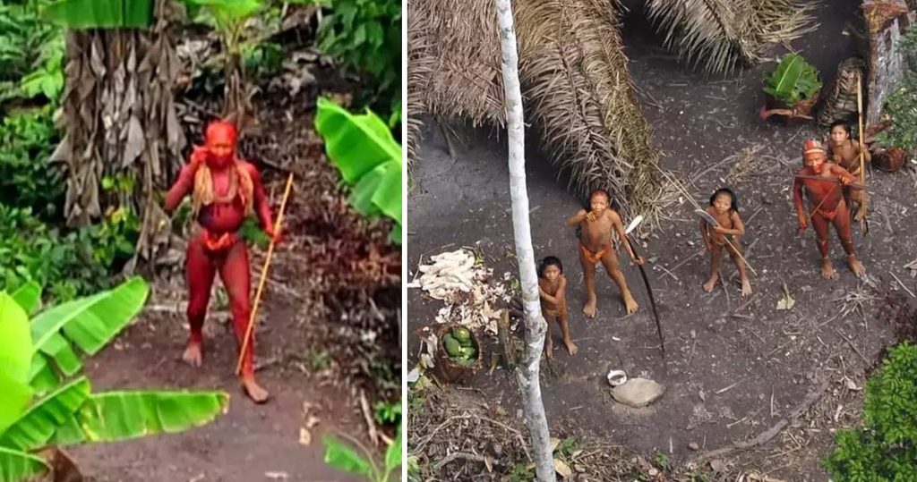 tribul din jungla amazoniană